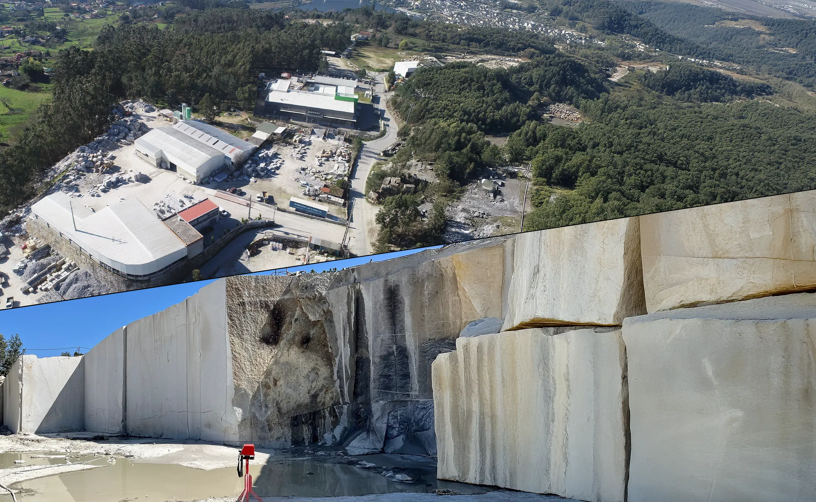 Moldugranitos quarry and factory